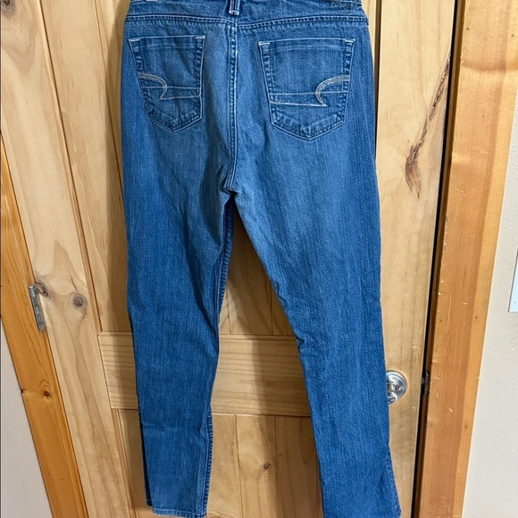 American Eagle True Boot Classic Blue Denim Jeans - Picture 3 of 5